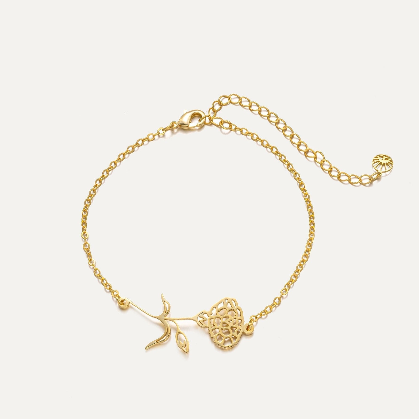Birth Flower Bracelet featured in How to Choose the Perfect Birth Flower Gift for Every Occasion