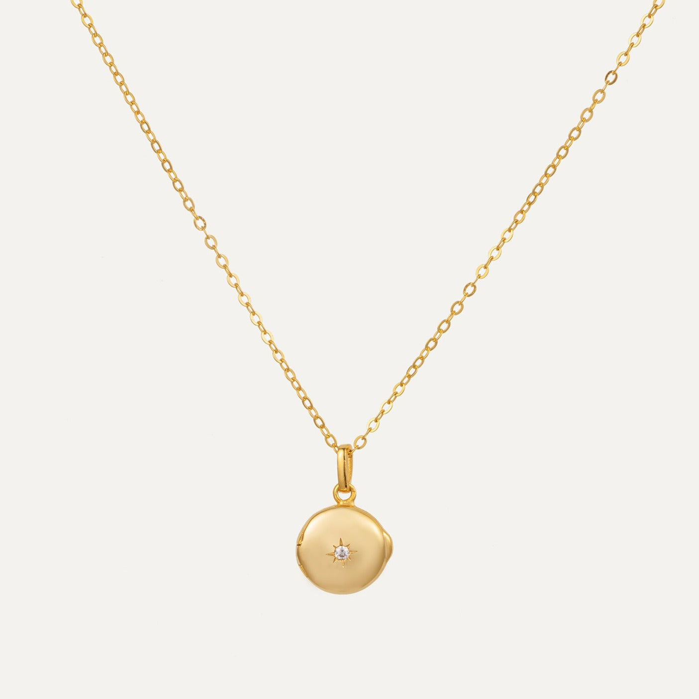 Custom North Star Locket Necklace featured in College Send-Off Gift Jewelry to Keep Close