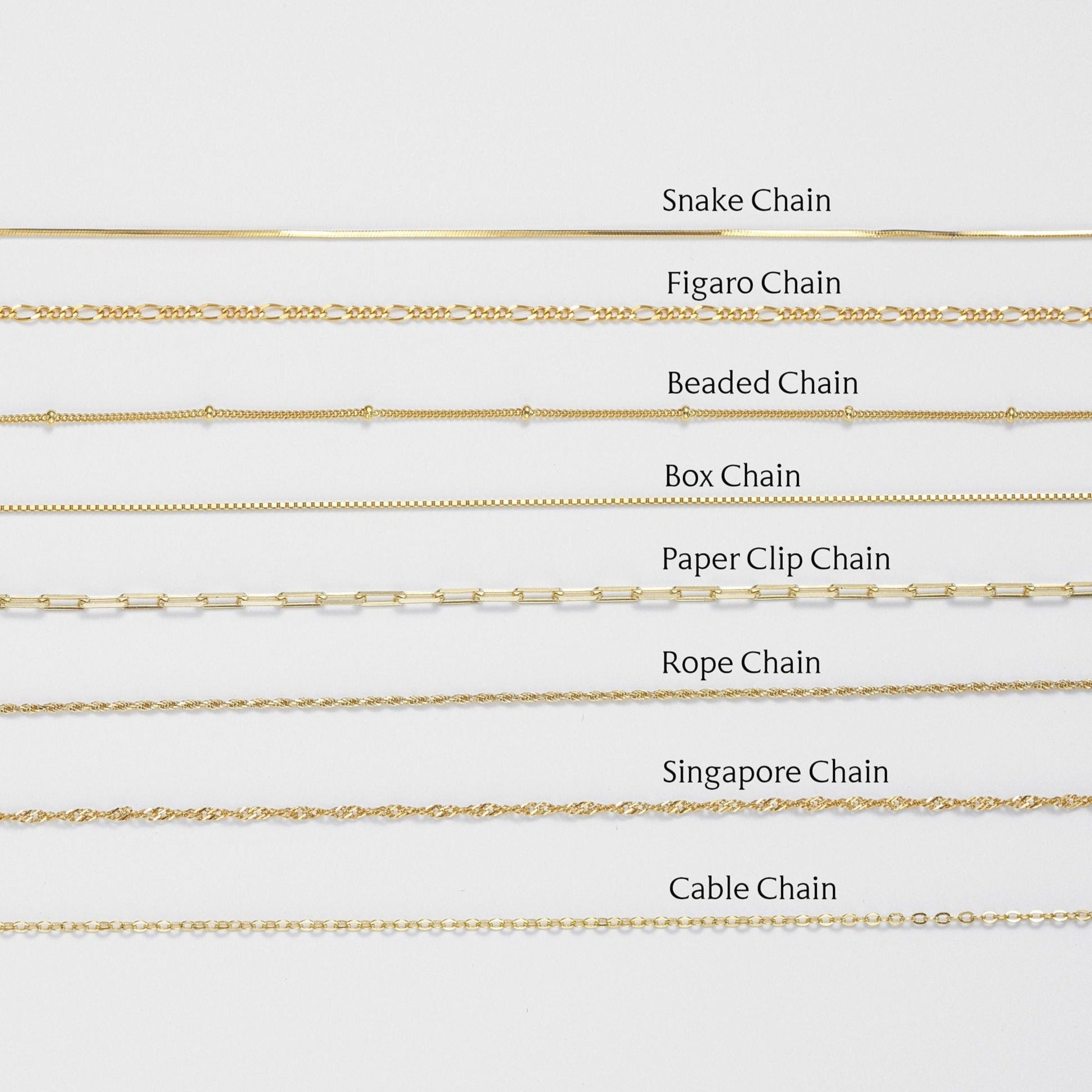 Dainty Layering Everyday Necklace featured in Necklace Chain Style Guide: Pick the Right One