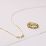 Birthstone Cluster Ring – Custom Gemstone Ring | Dainty Birthstone Jewelry Gift