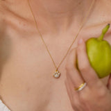 Pavé Paw Necklace - Diamond Paw Necklace