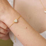 Pavé Photo Bracelet - Heart Locket Bracelet