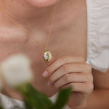 Customized Locket – Moon Star Necklace