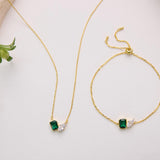 Custom Toi et Moi Duo Birthstone Bracelet