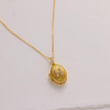 Oval Pavé Diamond Initial Locket – Personalized Photo Necklace