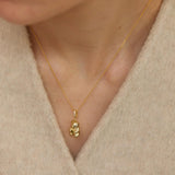 Gummy Bear Locket Necklace – Personalized Heart Birthstone Locket