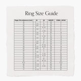 Custom Initial Ring – Sunburst Spinner Fidget Ring