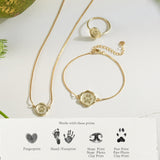 Pet Paw Seal Wax Necklace