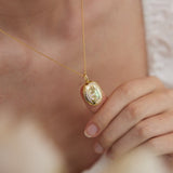 Customized Locket – Moon Star Necklace