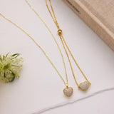 Pavé Heart Locket Necklace