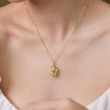 Lucky Cat Pendant - Maneki Neko Necklace