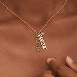 Name Tag Necklace