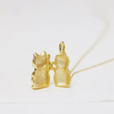 Lucky Cat Necklace – Maneki-Neko Locket
