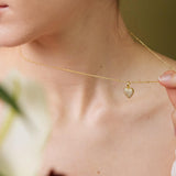 Pavé Heart Locket Necklace