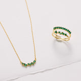 Birthstone Necklace - Personalized Sterling Silver Jewelry