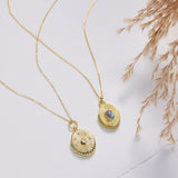 Custom Star Photo Locket Necklace