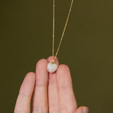 Pavé Heart Locket Necklace