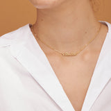 Paperclip Chain Name Necklace