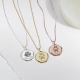 Seal Wax Paw Print Necklace