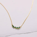 Birthstone Necklace - Personalized Sterling Silver Jewelry