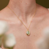 Customized Locket – Moon Star Necklace