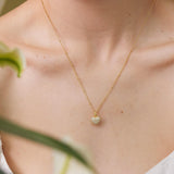 Pavé Heart Locket Necklace