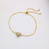 Pavé Photo Bracelet - Heart Locket Bracelet