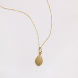 Pavé Lemon Pendant Necklace