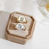 Custom Crest Signet Ring