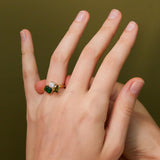 Custom 3 Birthstone Ring- Personalized Family Ring