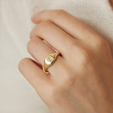 Personalized Initial Signet Ring – Modern Heirloom Jewelry