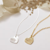 Fingerprint Necklace - Custom Engraved Pendant