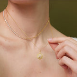 Customizable Diamond Initial Necklace