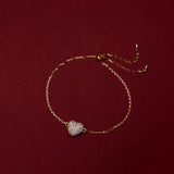 Pavé Photo Bracelet - Heart Locket Bracelet