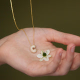 Pavé Letter Pendant - Custom Initial Necklace