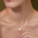 Fingerprint Necklace - Custom Engraved Locket Pendant