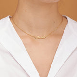 Paperclip Chain Name Necklace