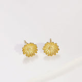 April Daisy Birth Flower Earring-daisy earring studs-EcoPhilia