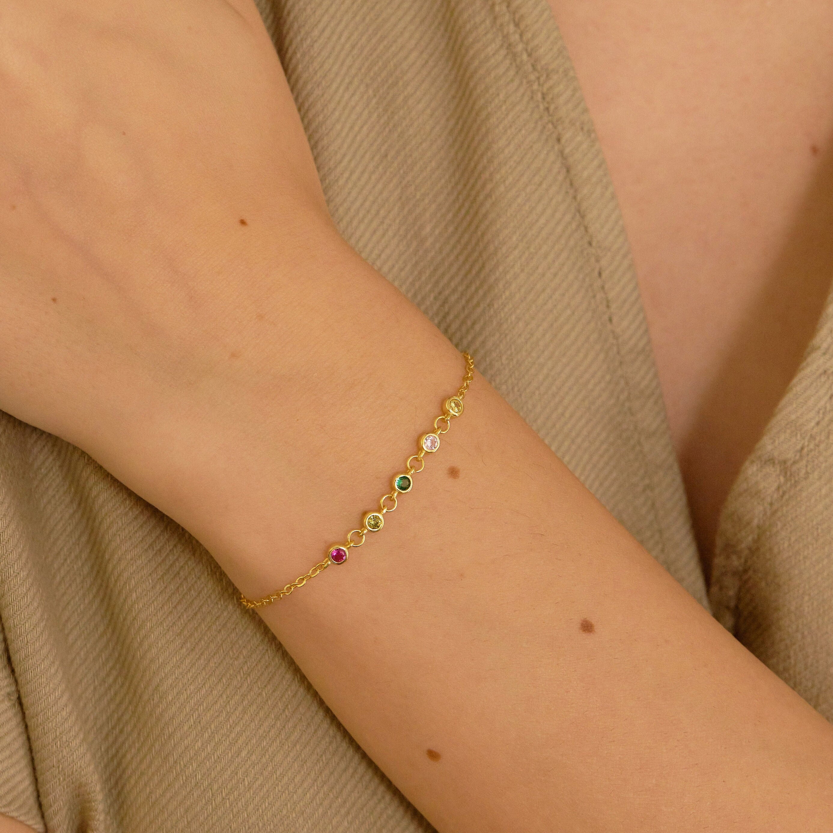 Birthstone Bracelet-Birthstone Bracelet-EcoPhilia