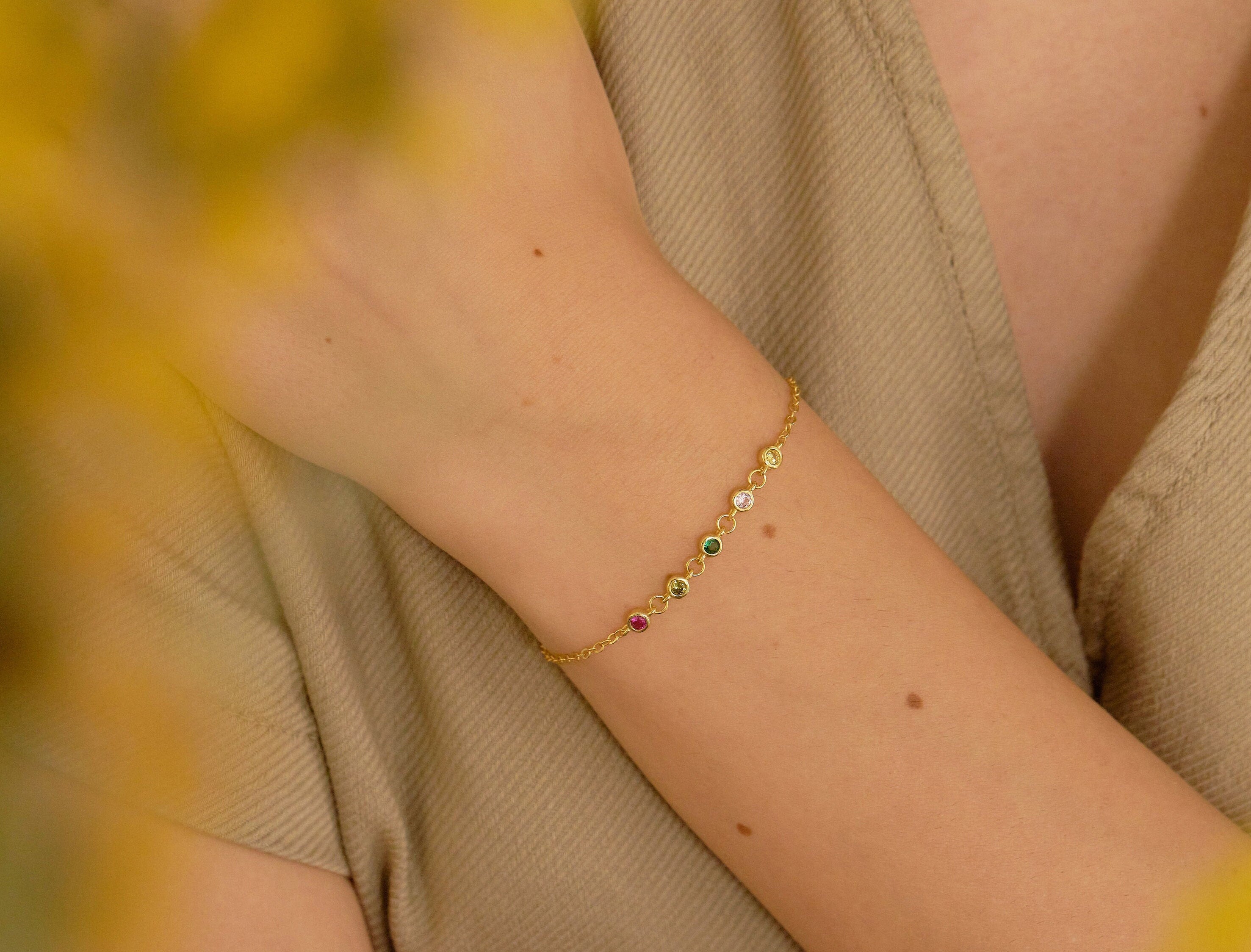 Birthstone Bracelet-Birthstone Bracelet-EcoPhilia