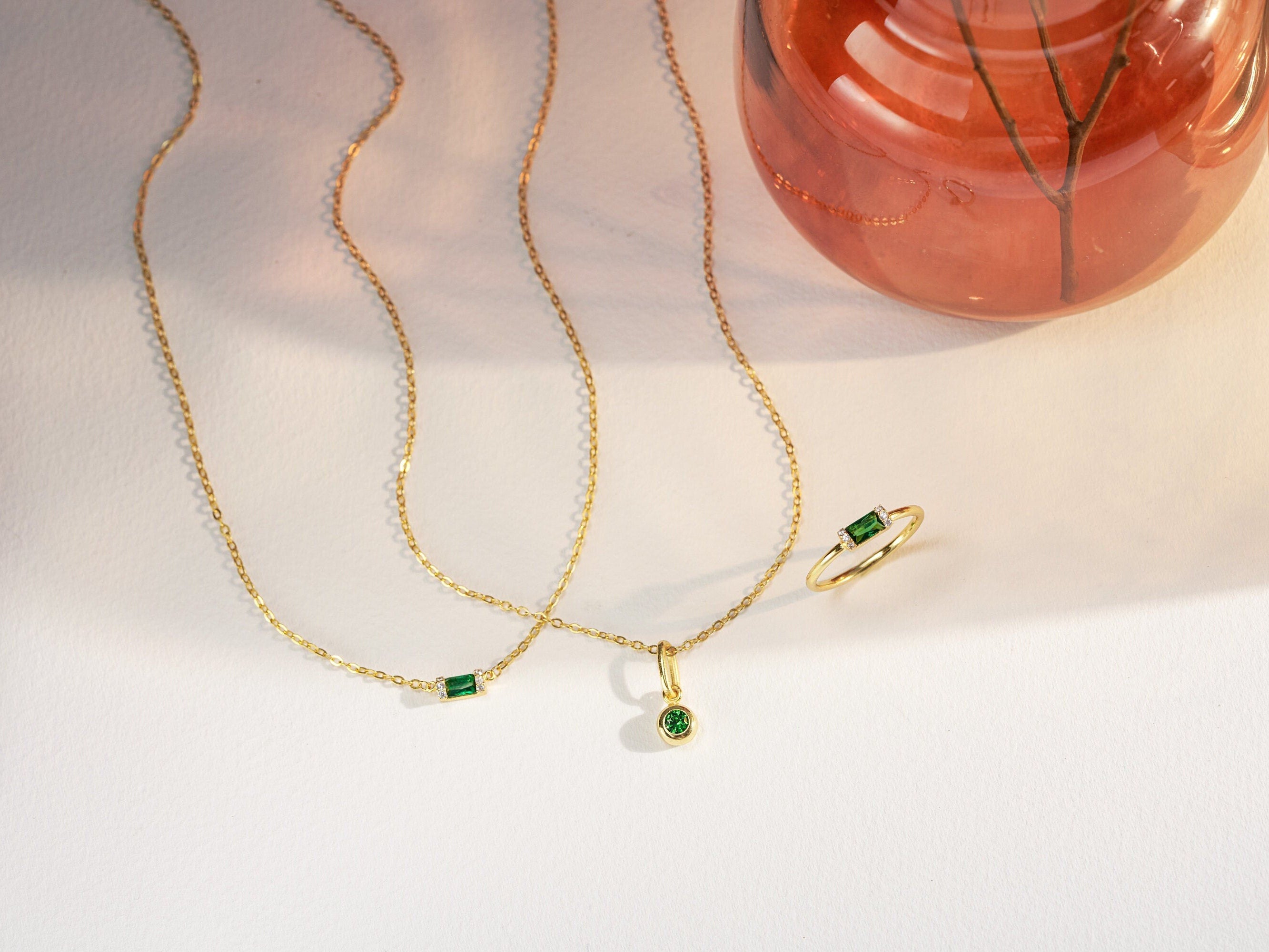 Birthstone Necklace-Birthstone Necklace-EcoPhilia