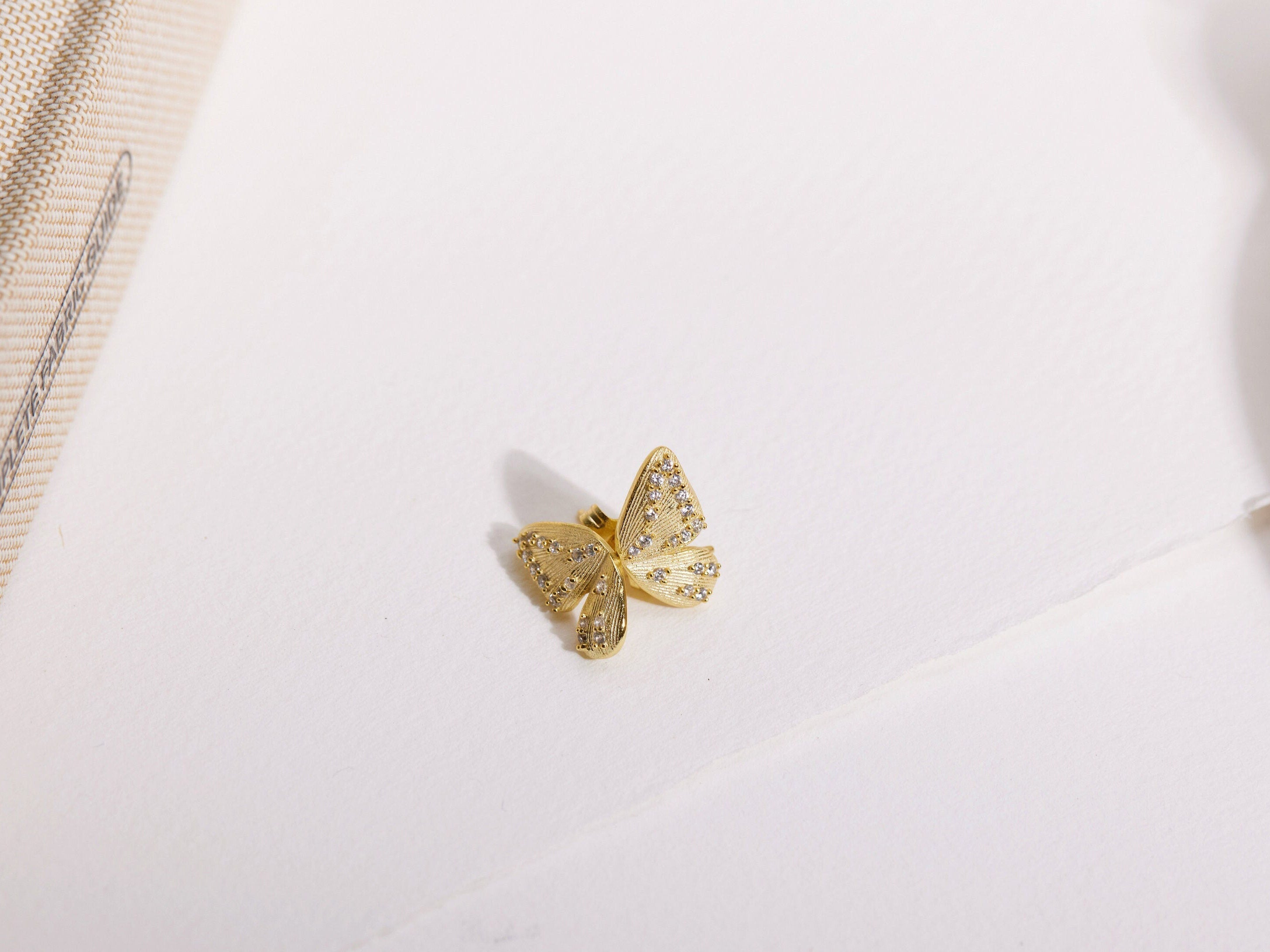 Butterfly Earring-butterfly earrings sterling silver-EcoPhilia