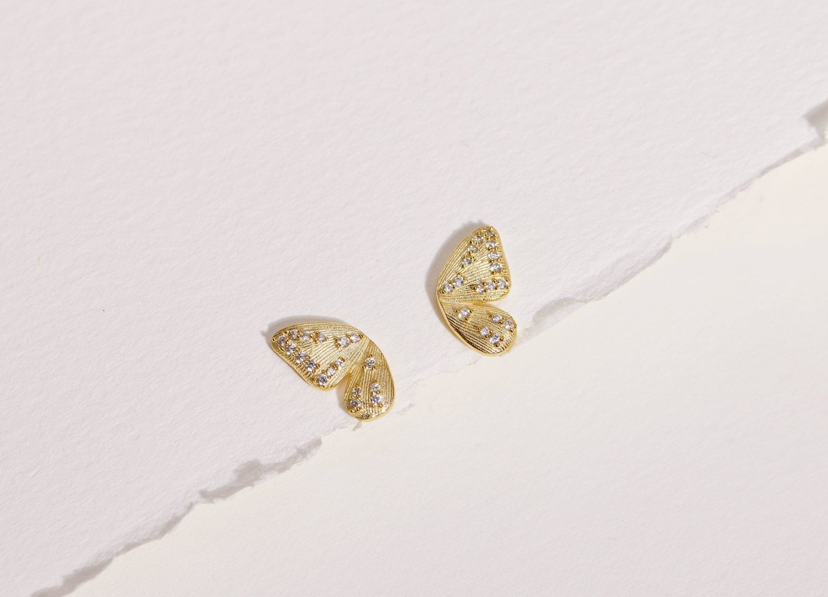 Butterfly Earring-butterfly earrings sterling silver-EcoPhilia