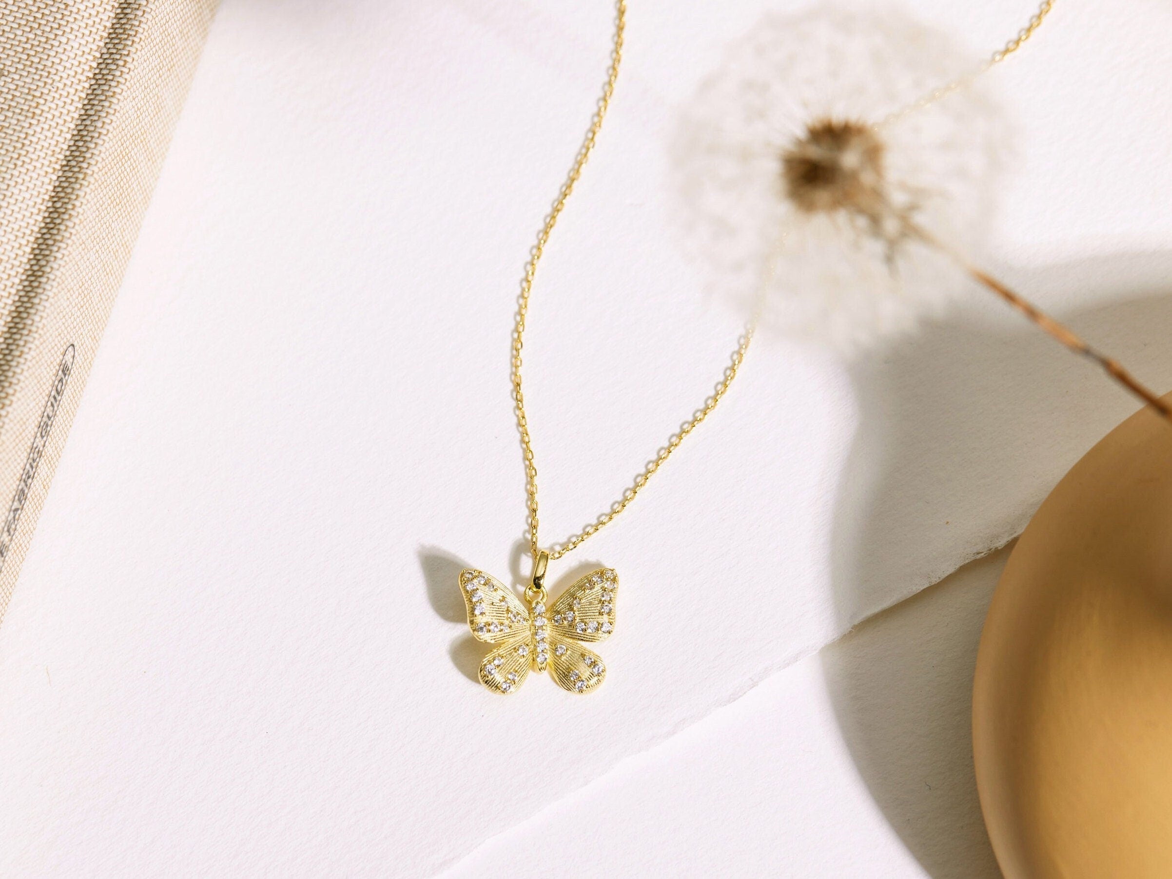 Butterfly Necklace-butterfly necklace for girl-EcoPhilia