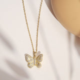 Butterfly Necklace-butterfly necklace for girl-EcoPhilia