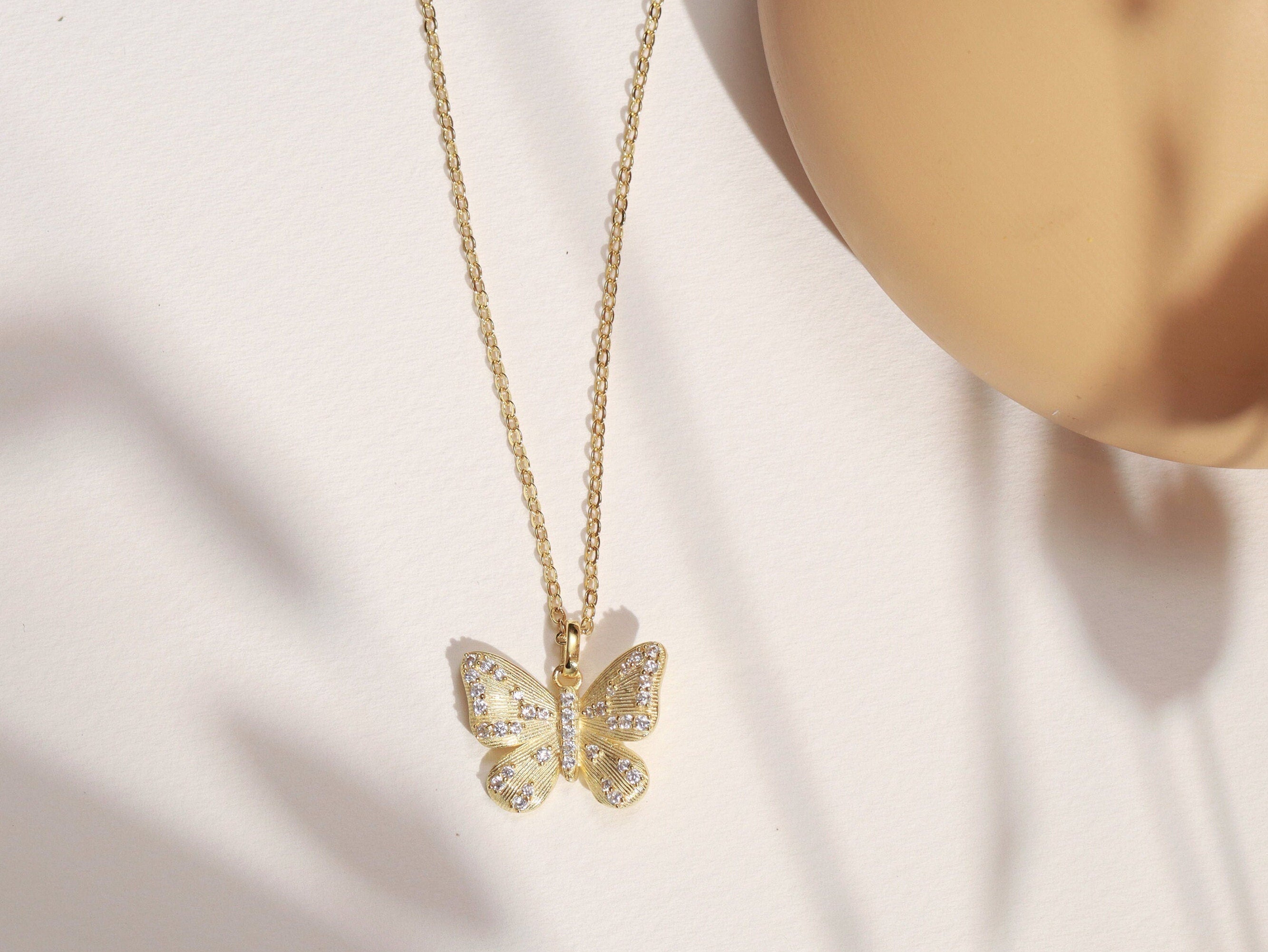 Butterfly Necklace-butterfly necklace for girl-EcoPhilia