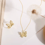 Butterfly Necklace-butterfly necklace for girl-EcoPhilia