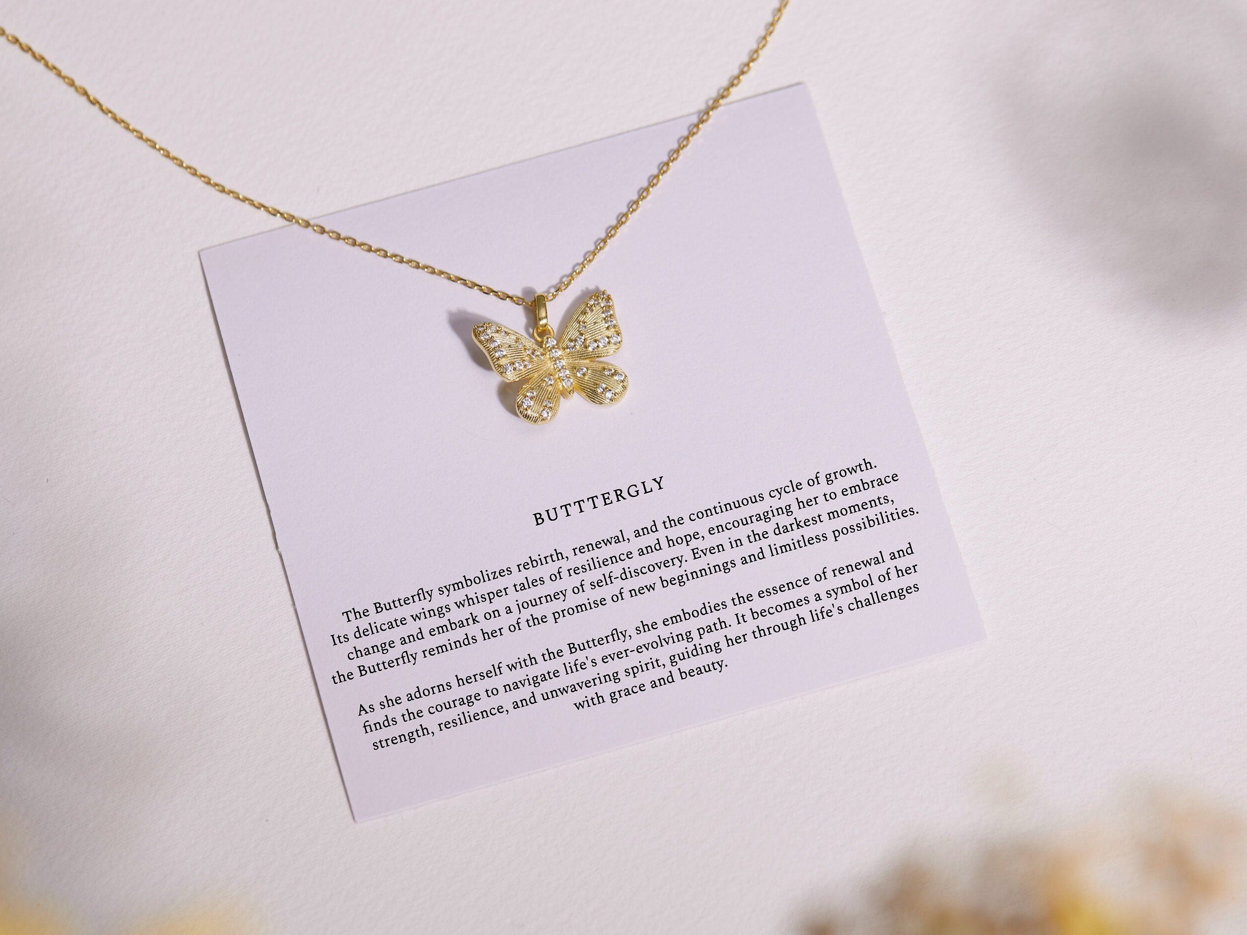 Butterfly Necklace-butterfly necklace for girl-EcoPhilia