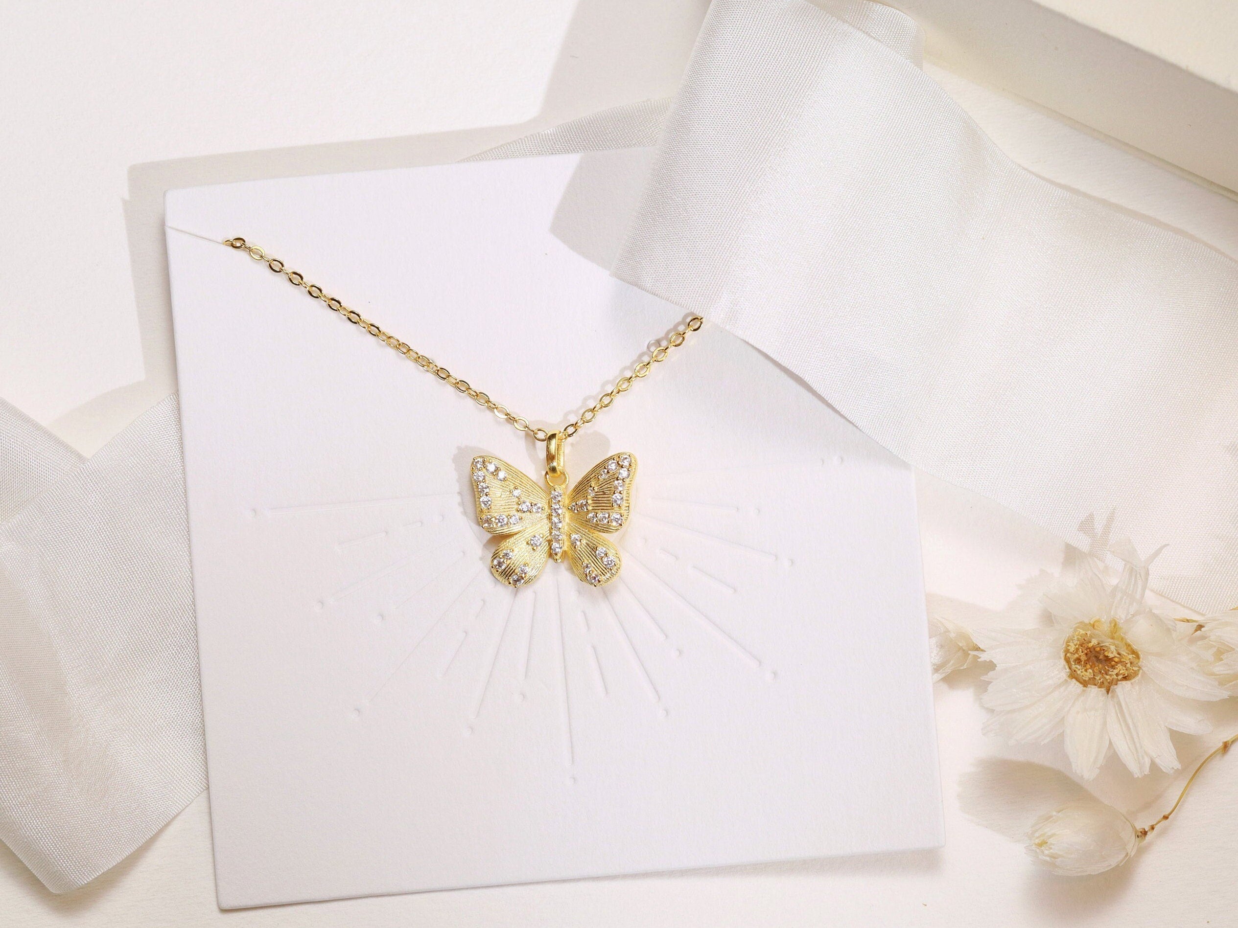 Butterfly Necklace-butterfly necklace for girl-EcoPhilia