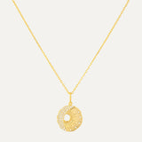 Diamond Moon Sun Star Necklace